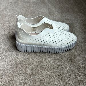 Ilse Jacobsen White Platform Shoes